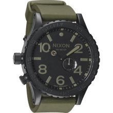 Nixon - 51-30 PU Watch, Matte Black-Surplus