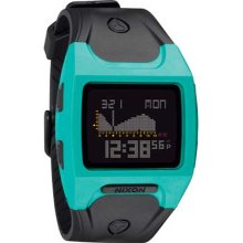 Nixon Lodown Tide Watch - Black / Teal