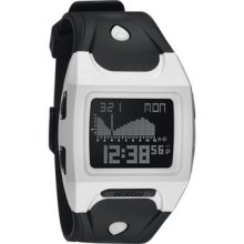 Nixon Lowdown Men's Surf Wrist Watch Black/white