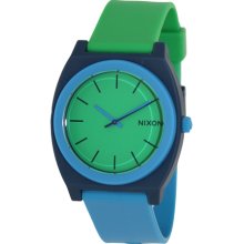 Nixon Men's A119875-00 Green Plastic Quartz Watch with Green Dial