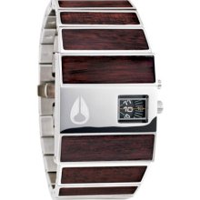 Nixon Rotolog Watch - Dark Wood