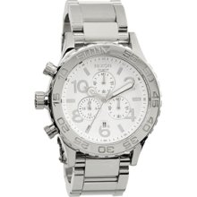 Nixon The 42-20 Chrono High Polish Watch - silver regular