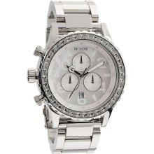 Nixon The 42-40 Chrono Watch in Crystal