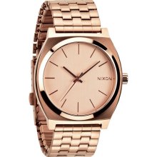 Nixon The Time Teller Watch All Rose Gold One Size For Men 21256538101