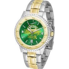 North Dakota State Bison NDSU NCAA Mens Two-Tone Anochrome Watch ...