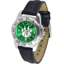 Northwest Missouri State Bearcats Sport AnoChrome Ladies Watch with Leather Band