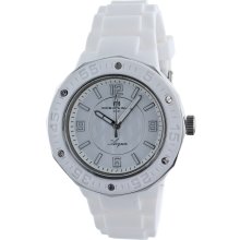 Oceanaut Acqua White Rubber Stainless Steel Ladies Watch OC0215