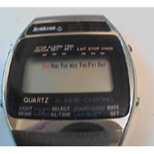 Old Armitron Lcd Alarm Chronograph Watch 4u2fix