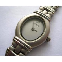 Olympic Silver Plated Ladies Watch N.o.s. Running