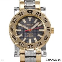 Omax 00dba613n012 Waterproof Mens Quartz Watch