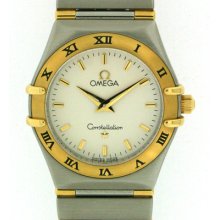 Omega Constellation. Bi-metal Ladies Quartz Watch