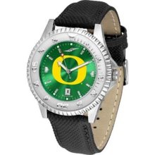 Oregon Ducks UO NCAA Mens Leather Anochrome Watch ...