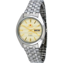 Orient Fem0401pc Men's Tri Star Champagne Dial Standard Automatic Watch