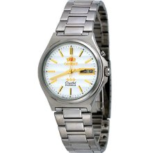 Orient Fem5m012w Men's Tri Star Silver Dial Standard Automatic Watch