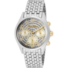 Paris Hilton Watches Women's Beverly Silver Glitter Dial Stainless Ste