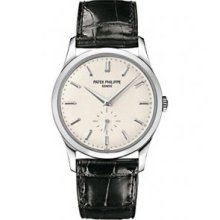 Patek Philippe 5196g Calatrava 18k White Gold Mens Watch