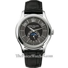 Patek Philippe Annual Calendar Moonphase White Gold Watch 5205G