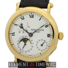 Patek Philippe Complications Power Reserve Moonphase 18k Yellow Gold