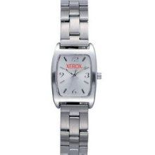 Pedre Women`s Silver Dial Hartford Metal Watch W/ Stainless Steel Bracelet