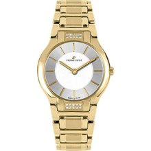 Pierre Petit Women's P-799K Serie Laval Yellow-Gold PVD Diamond W ...