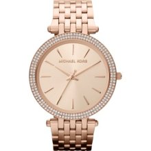 Pippa Rose Gold Tone Glitz Watch