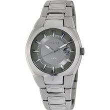 Police Men's Pl-12550js/61ma Devote Grey Dial Stainless