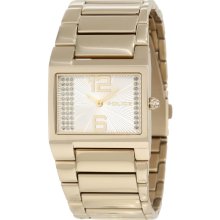 Police PL-12695LSG-04M Women's Vanity Crystals Accent White Dial Gold