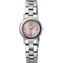 Powdery Pink Ladies Watch Solar Rukia Lukia Ssvr057 Seiko F/s From Japan