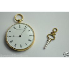 Pristine Vacheron Constantin Key Wind Pocket Watch