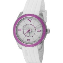 PU102972003 Puma Slice White Purple Watch