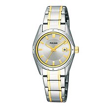 Pulsar Dress Collection Silver-Tone Dial Women's Watch #PXT811