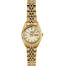 Pulsar Women's Gold/Gold Rolex-Style Watch - Bracelet - PXX004