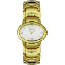 Pulsar Women's goldtone watch Stainless Steel ...