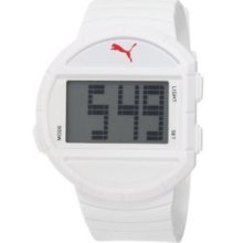 Puma Men's Pu910891006 Half-time Large Digital White Watch