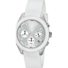 Puma Pu102812001 Grip Chrono Silver White Watch