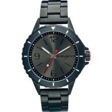 Quiksilver Mach 69 Metal Watch - Black