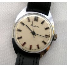 Rare Russian Ussr Watch Raketa 17 Jewels 76