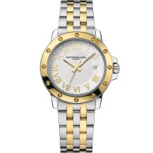 Raymond Weil Men's Tango White Dial Watch 5599-STP-00308