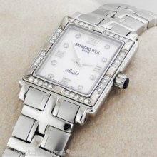 Raymond Weil Parsifal Mini Diamond Dial Bezel Box + Papers 9831 Ret: $2,995