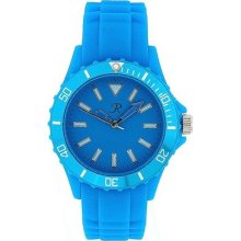 Reflex Blue Silcone Strap Analogue Ladies - Unisex Sports Watch Sr002