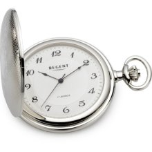 Regent Pocket Watch Regent Quartz Chrome 11340051