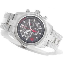 Renato Men's T-Rex Generation III Limited Edition Swiss Quartz Chronograph Bracelet Watch GREY