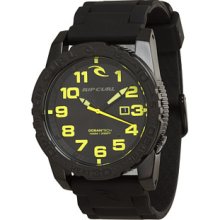 Rip Curl Cortez 2 XL PU Heat Bezel Watch Midnight Lime, One Size