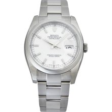 Rolex 116200-WSO Datejust Mens 31 Jewels Automatic Watch