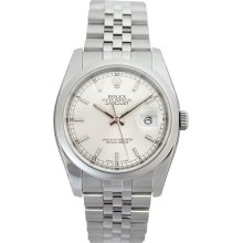 Rolex 116200SSJ Datejust Mens 31 Jewels Automatic Watch