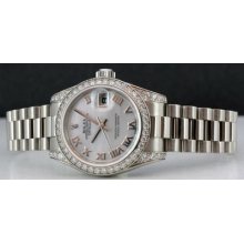 Rolex Datejust 179159 - Mother Of Pearl Roman Dial - 100% Authentic Rolex - Box