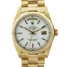 Rolex Datejust 18038 Presidential Single Quick-set Mens Watch