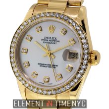 Rolex Datejust Midsize President 18k Yellow Gold