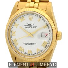 Rolex Datejust Super-Jubilee White Roman Dial Circa 1989