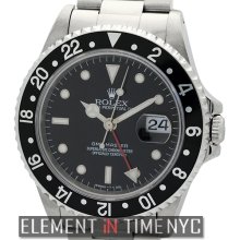 Rolex GMT-Master Stainless Steel Black Dial T Series